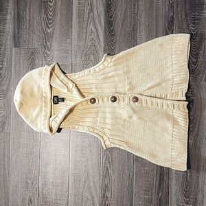 🌴 Pure Handknit hooded Cardigan Vest 🌴